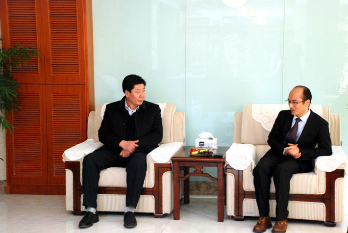 熱烈歡迎鹽城亭湖區(qū)副區(qū)長、區(qū)政協(xié)主席呂主席一行蒞臨鹽城思科進行調研指導